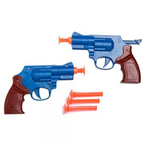 اسباب بازی تفنگ 2 قلو dart gun