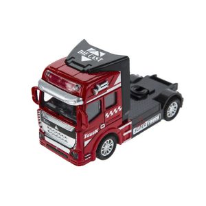 اسباب بازی کله تریلی DIE CAST فلزی عقب کش